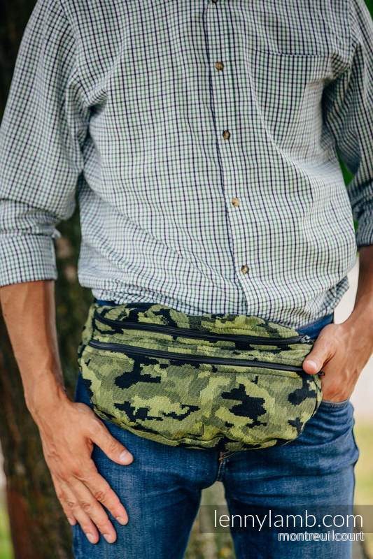 Lenny Lamb Waist Bag - Large - Green Camo - Bild 3