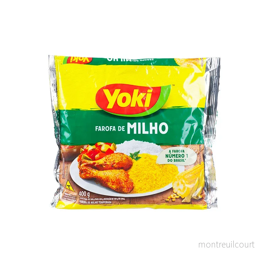 Farofa Pronta de Milho / Spiced Corn Flour – Yoki (400g) Farofa Pronta de Milho / Spiced Corn Flour – Yoki (400g)