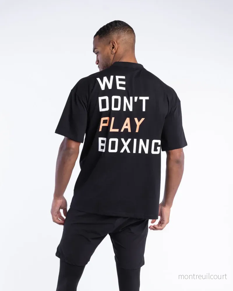 BOXRAW T-shirt We Don’t Play Boxing BOXRAW T-shirt We Don’t Play Boxing