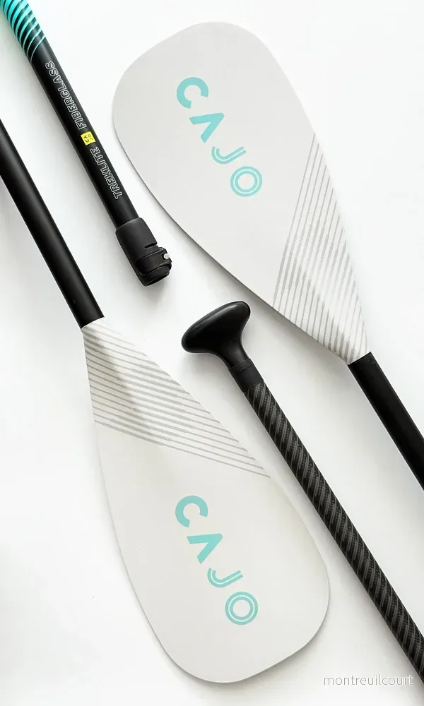 CAJO Treklite Fiberglass 4-Piece Kayak/SUP Paddle (230-250cm) - Bild 2