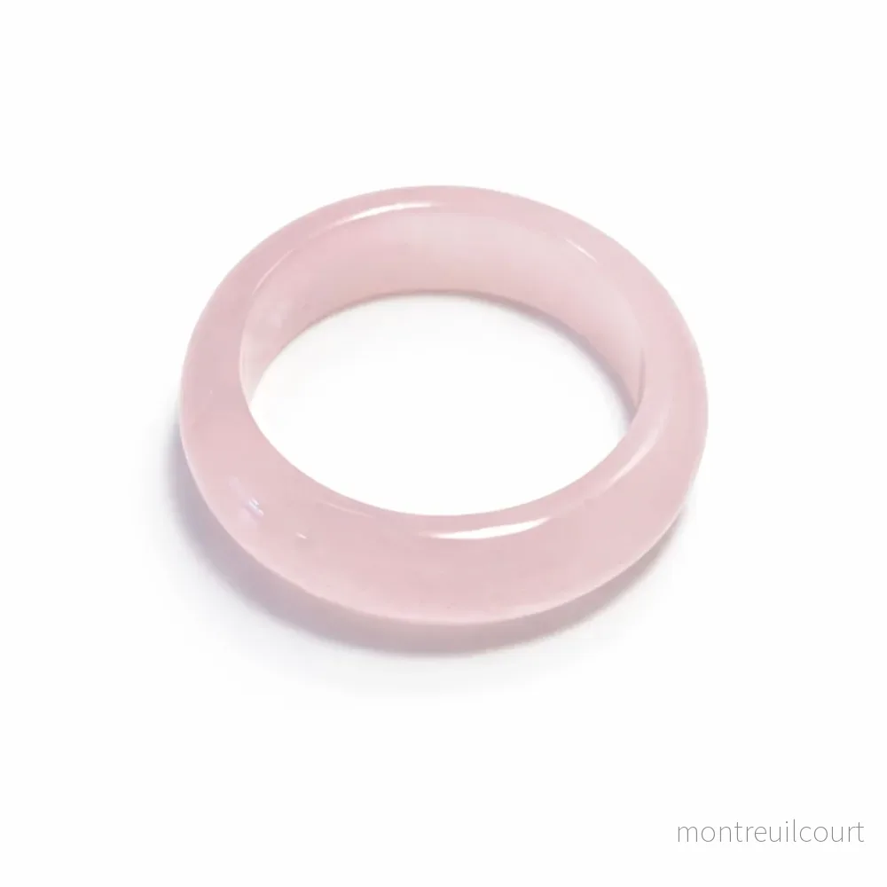 Ring av rosenkvarts / Rosenkvartsring