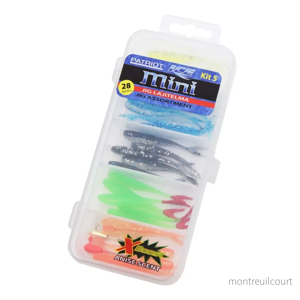 Patriot Ice Mini Jigg-set 28 st Patriot Ice Mini Jigg-set 28 st