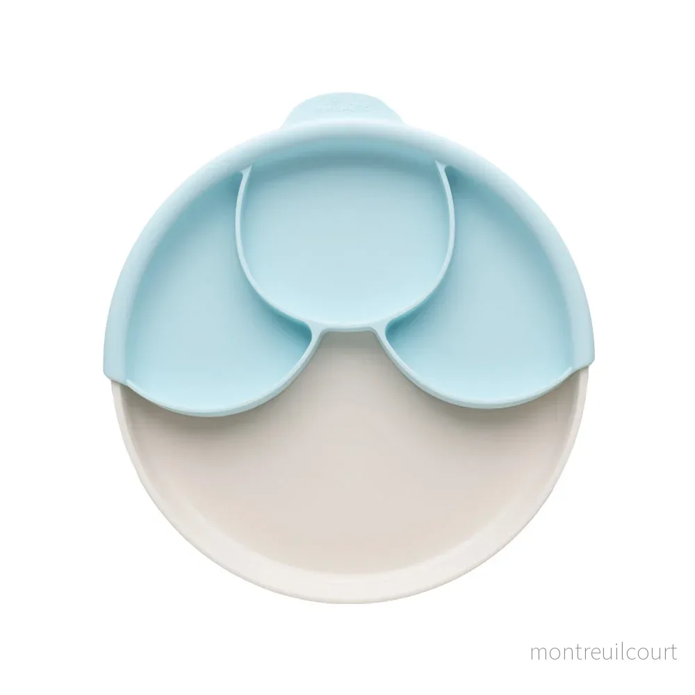 Healthy Meal Set barntallrik (Vanilla/Aqua) Healthy Meal Set barntallrik (Vanilla/Aqua)
