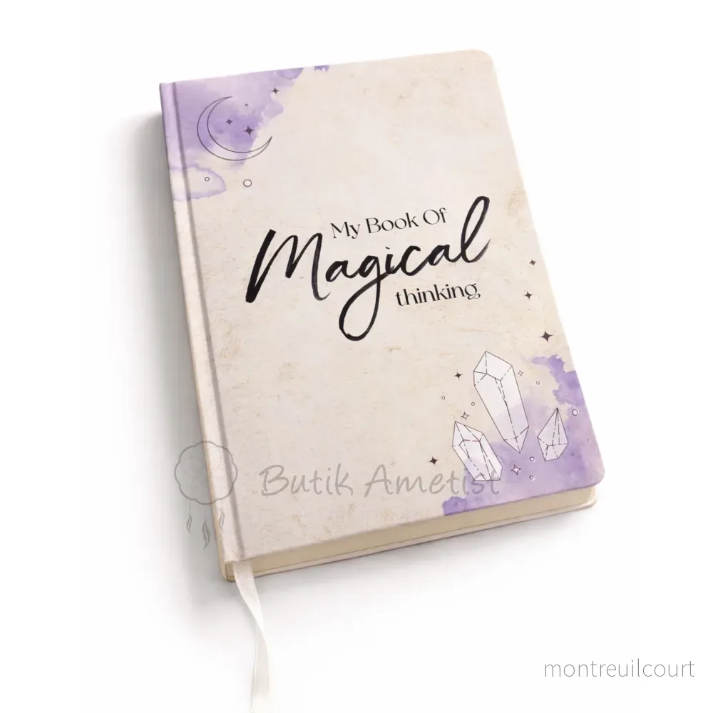 Anteckningsbok / skrivbok A5 – My book of magical thinking