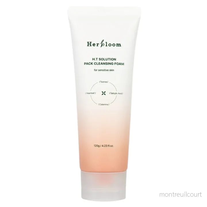 HERBLOOM H.T Solution Pack Cleansing Foam, 120 g