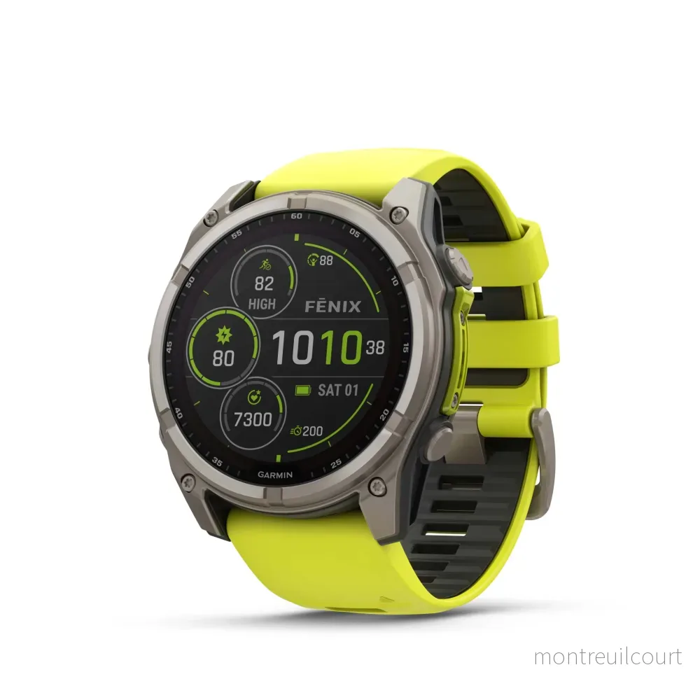 Garmin fenix 8  – Solar Sapphire 51 mm Titanium