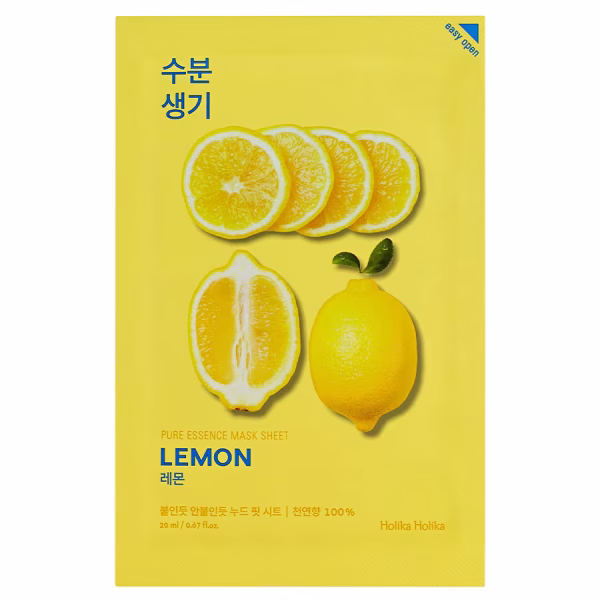 Holika Holika Pure Essence Mask Sheet – Lemon