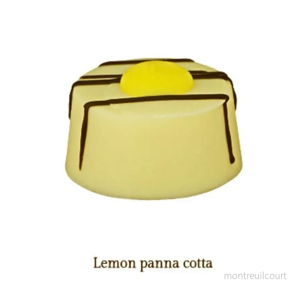 Lemon panna cotta Lemon panna cotta