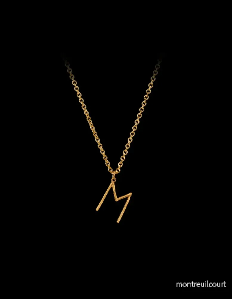 WONKY LETTER NECKLACE - Bild 2
