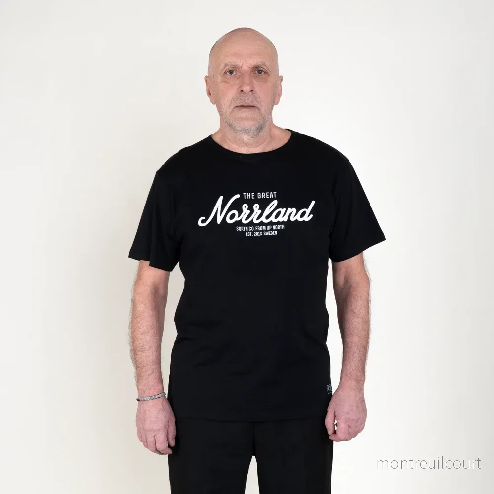 Sqrtn Great Norrland T-Shirt – Black