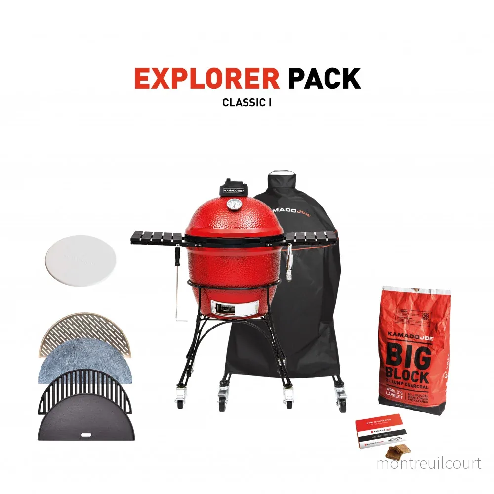 Kamado Joe Classic I Explorer Paket Kamado Joe Classic I Explorer Paket