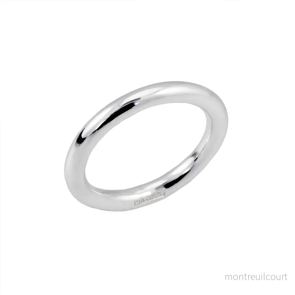 Camilla Mustikka Silverring slät 2 mm Camilla Mustikka Silverring slät 2 mm