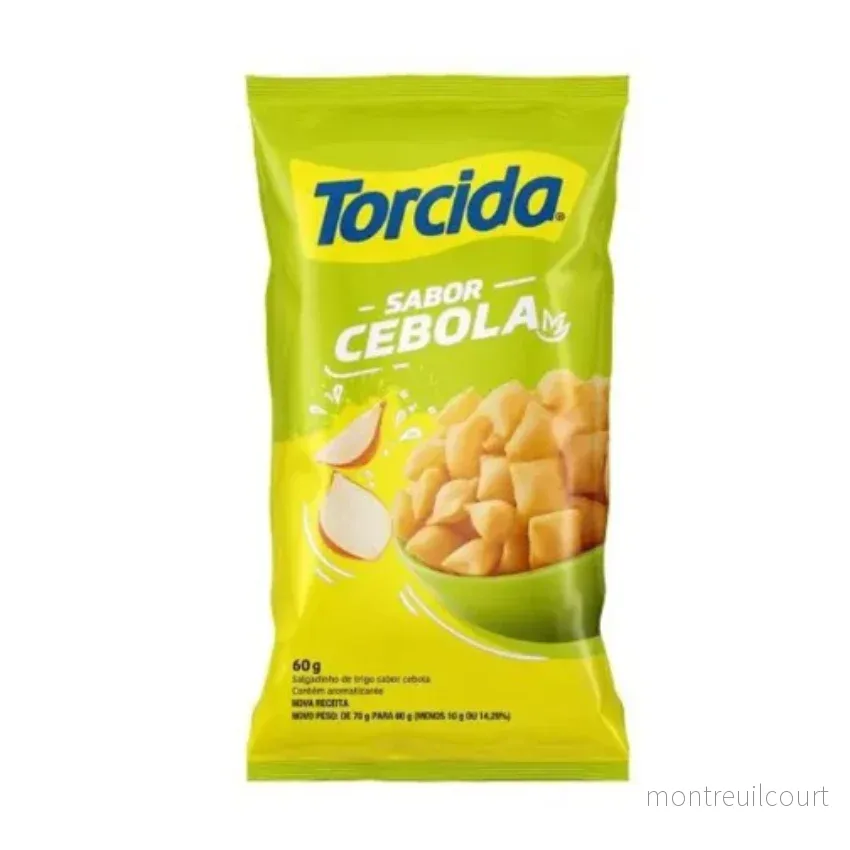 Salgadinho Lucky Torcida Cebola/ Onion Snacks - Torcida (60g)