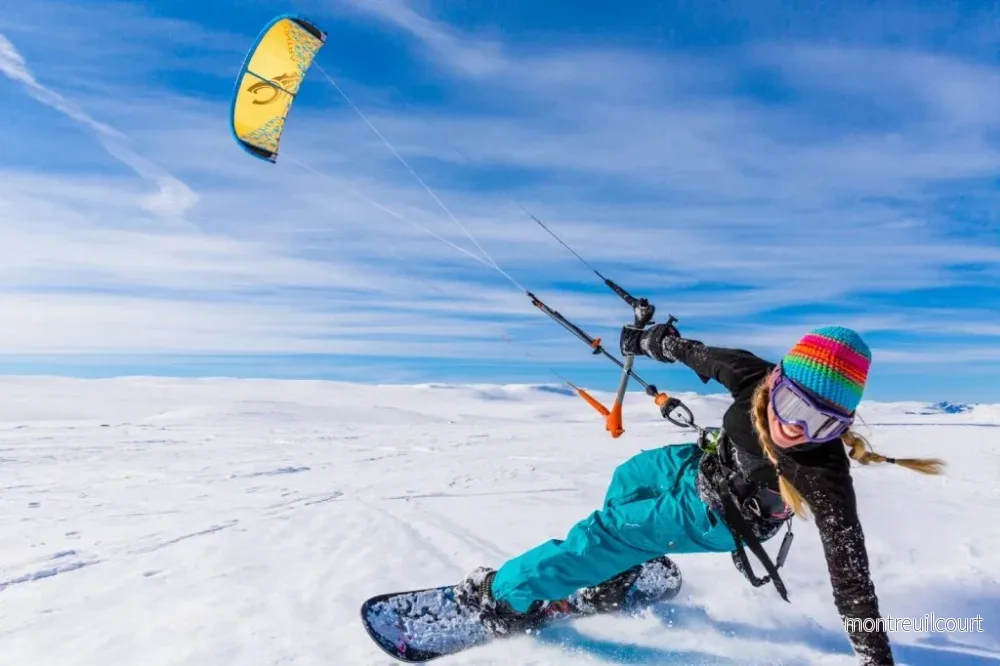 Snowkite kurs Snowkite kurs