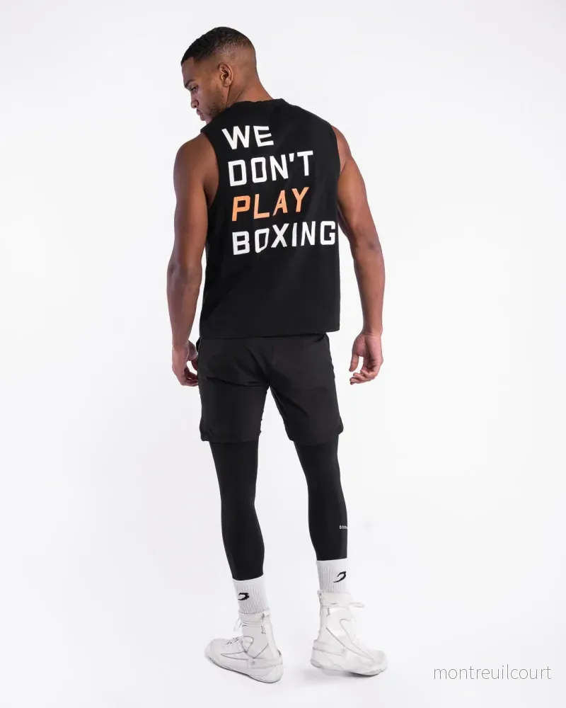 BOXRAW Muskel Linne We Don't Play Boxing - Bild 3