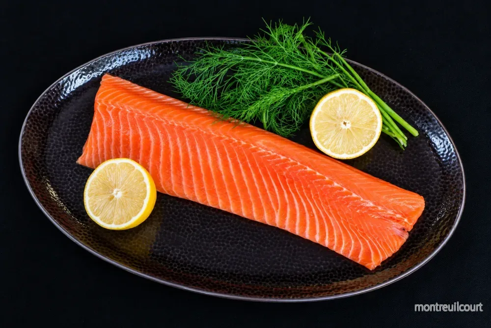 Kalix regnbåge från Norbotten - Midloin sashimi kvalitet ca 300-400g/st - Bild 2