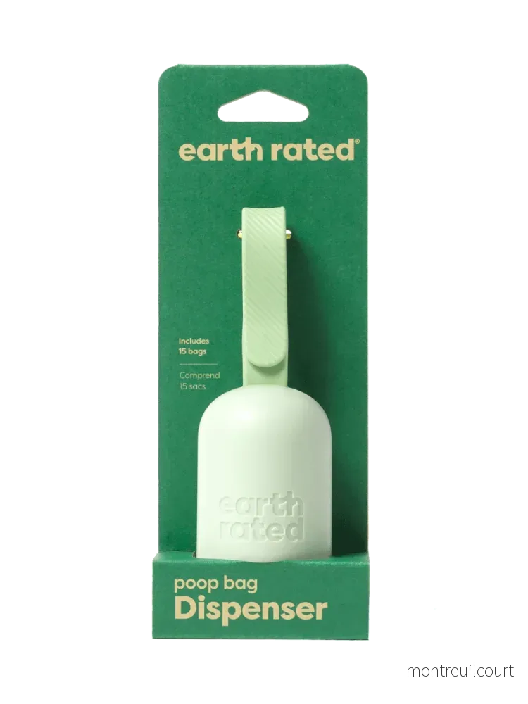 Earth Rated Hundepose Dispenser med 15 Hundeposer Earth Rated Hundepose Dispenser med 15 Hundeposer