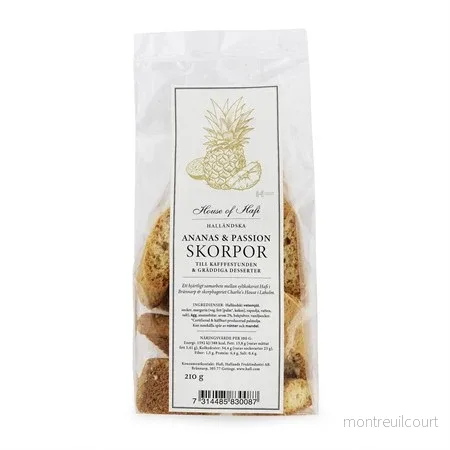 Ananas Passion skorpor – Handbakade skorpor Ananas Passion skorpor – Handbakade skorpor