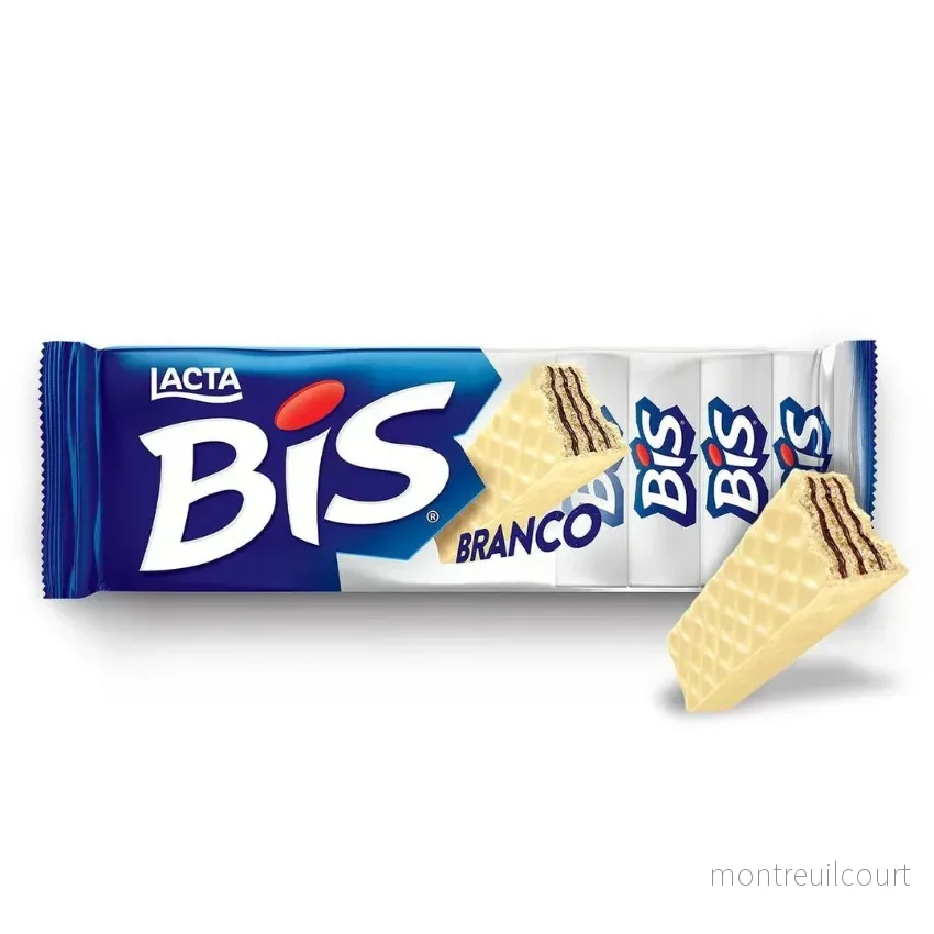 Chocolate Bis Branco / White Chocolate Waffles – Lacta (100g) Chocolate Bis Branco / White Chocolate Waffles – Lacta (100g)