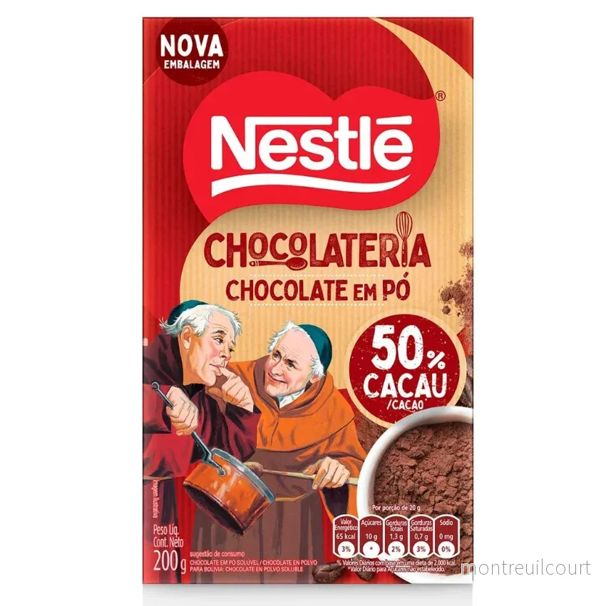 Chocolate em Pó 50% Dois Frades / Chocolate Powder 50% Cocoa – Nestlé (200g) Chocolate em Pó 50% Dois Frades / Chocolate Powder 50% Cocoa – Nestlé (200g)