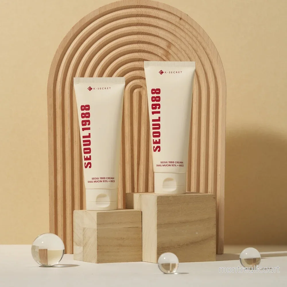 K-SECRET SEOUL 1988 Cream Snail Mucin 93% + Rice 100ml - Bild 2
