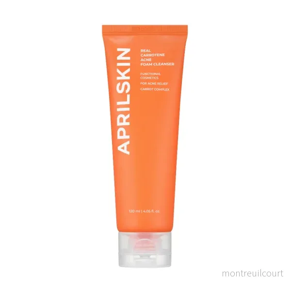 Aprilskin Real Carrotene Acne Foam Cleanser, 120ml