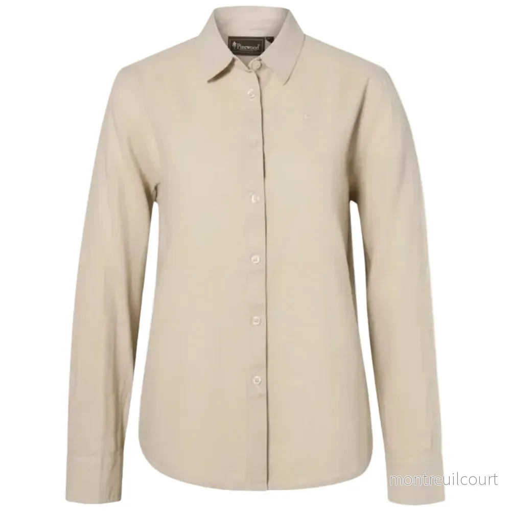 Pinewood Värnamo InsectSafe Hemp Mix L/S Shirt Dam