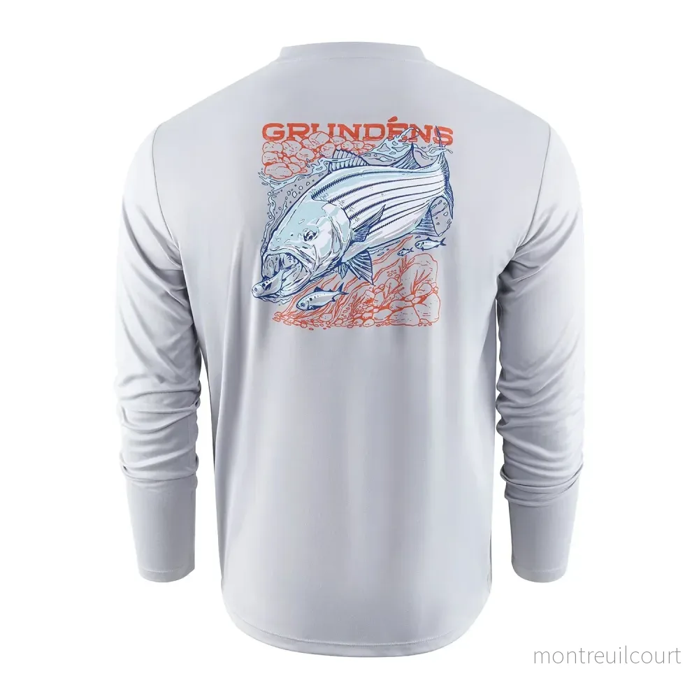 Grundéns Striped Bass LS Tech Tee - Bild 2
