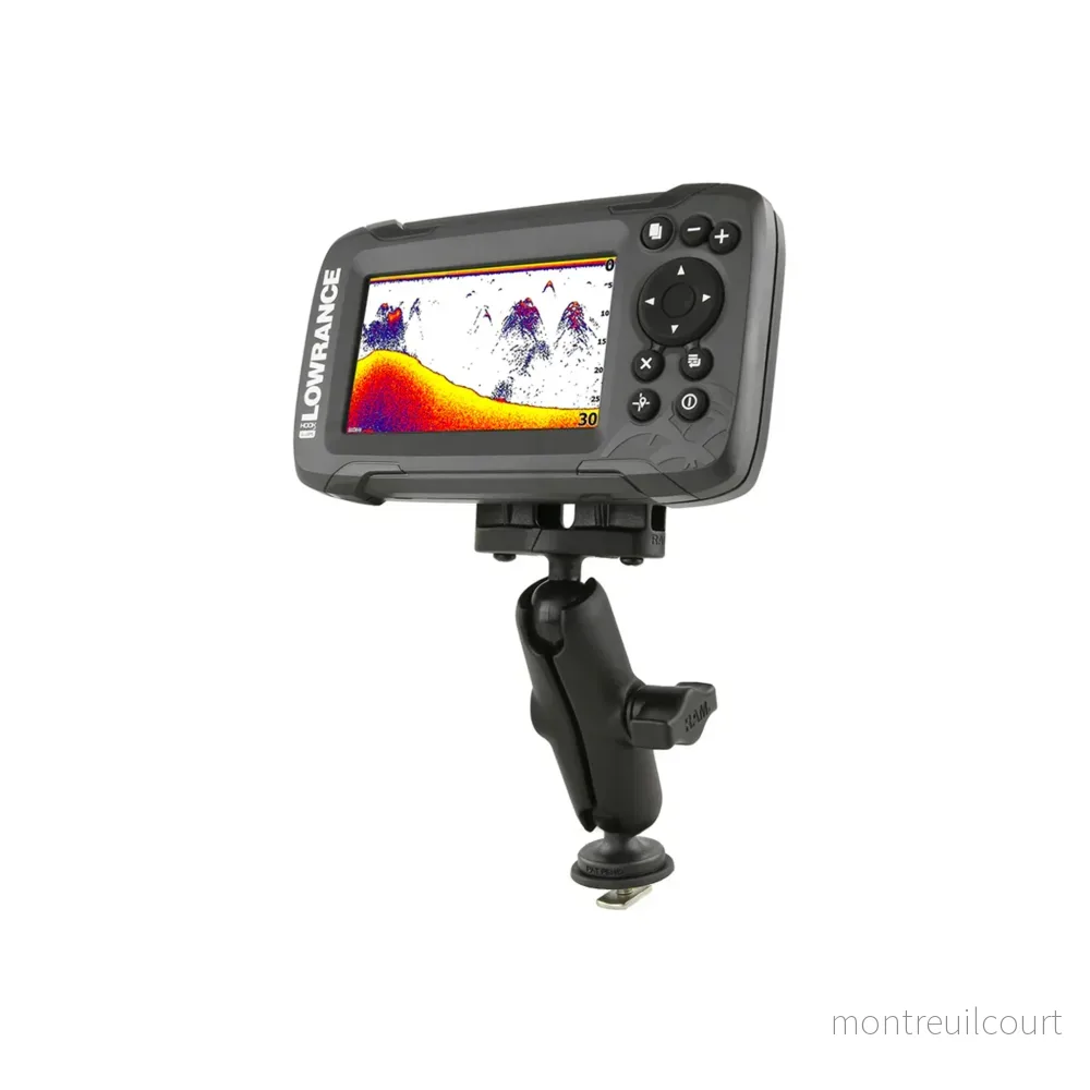 RAM® Track Ball™ Double Ball Mount for Lowrance Hook² & Reveal Series RAM® Track Ball™ Double Ball Mount for Lowrance Hook² & Reveal Series