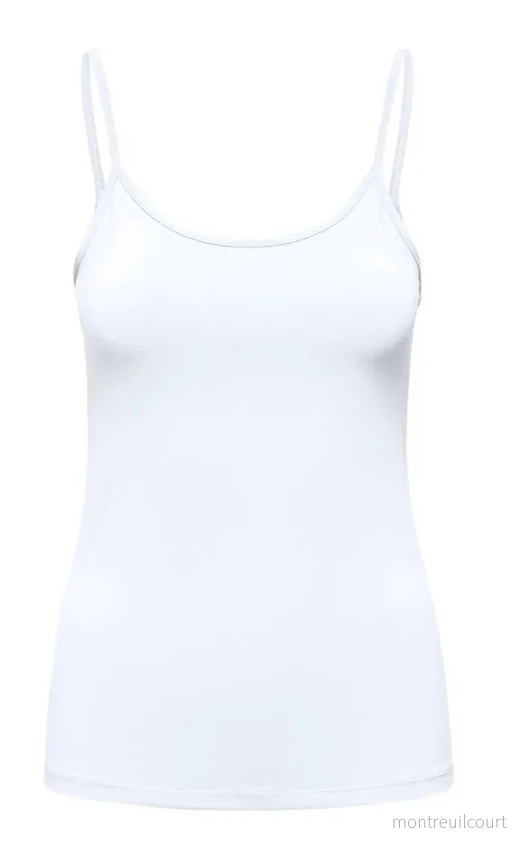 ONLY – LEA S/L NEW SINGLET – BRIGHT WHITE