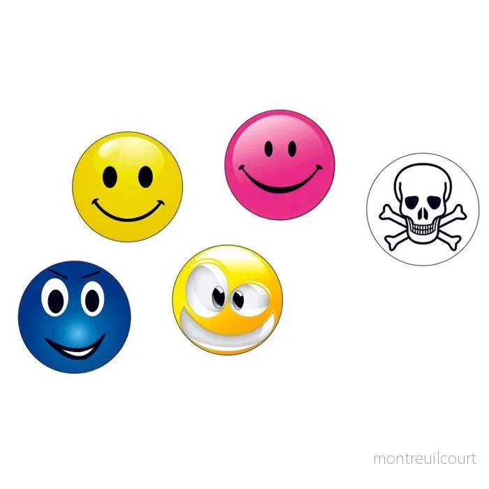 Cap Clip – 5 Marker Smiley Cap Clip – 5 Marker Smiley