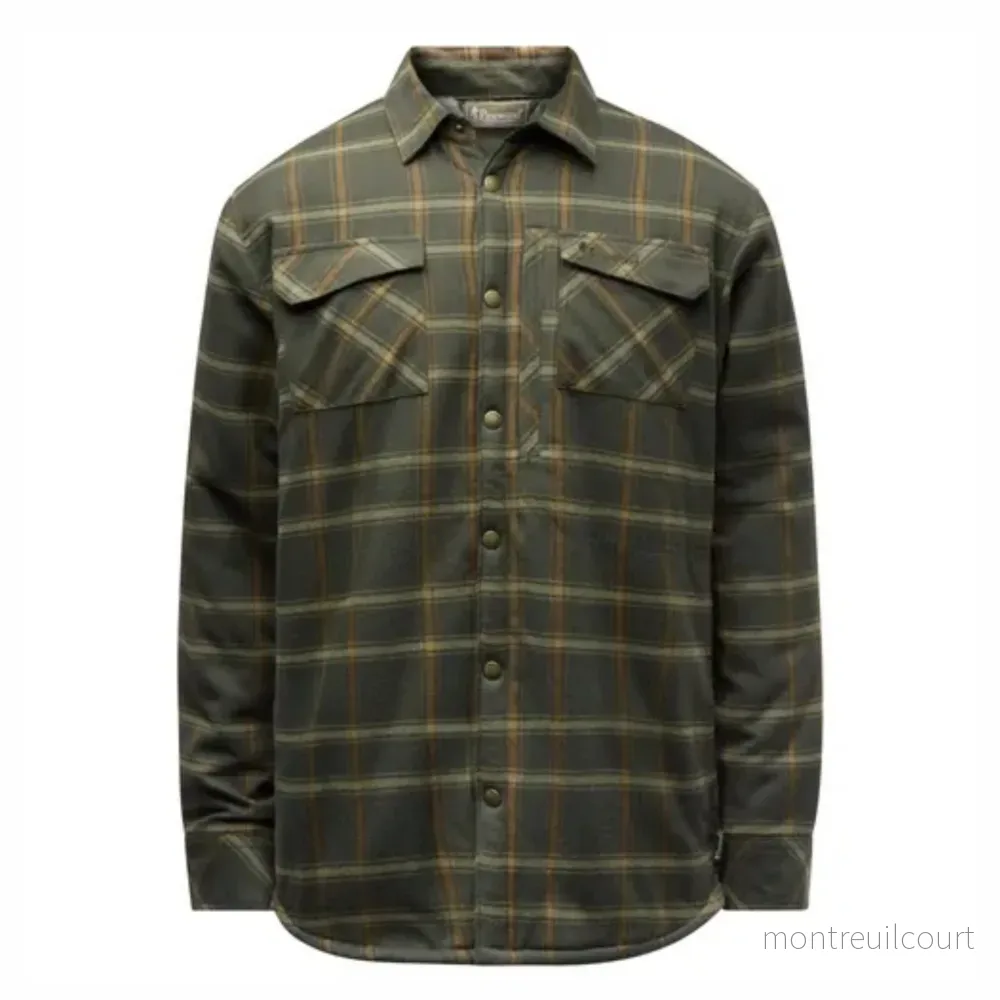 Pinewood Pile Overshirt Grön/ Bronze