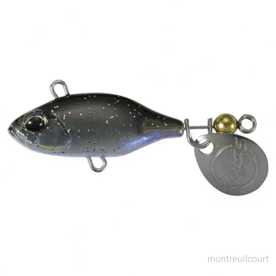 Duo Realis Spin 40 Black Smokey Shad, 14g (1/2oz), 40mm (1-5/ 8 in), Hook 10 Duo Realis Spin 40 Black Smokey Shad, 14g (1/2oz), 40mm (1-5/ 8 in), Hook 10