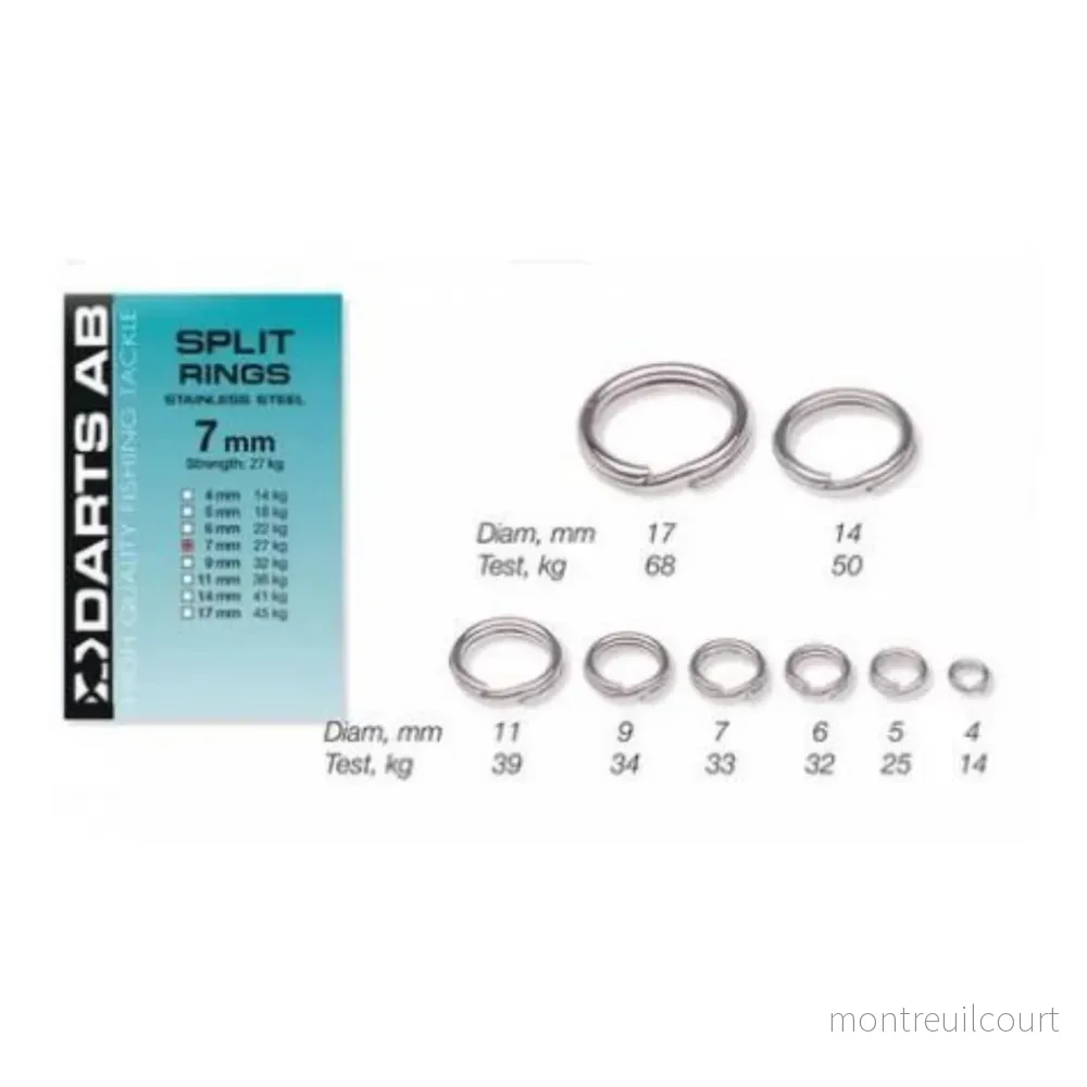 Darts Split Rings Fjäderringar
