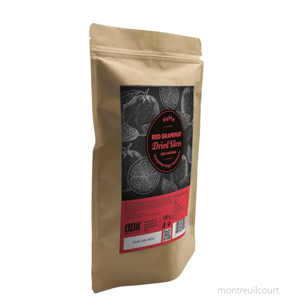 TORKADE RÖD GRAPEFRUKT SKIVOR 100g TORKADE RÖD GRAPEFRUKT SKIVOR 100g