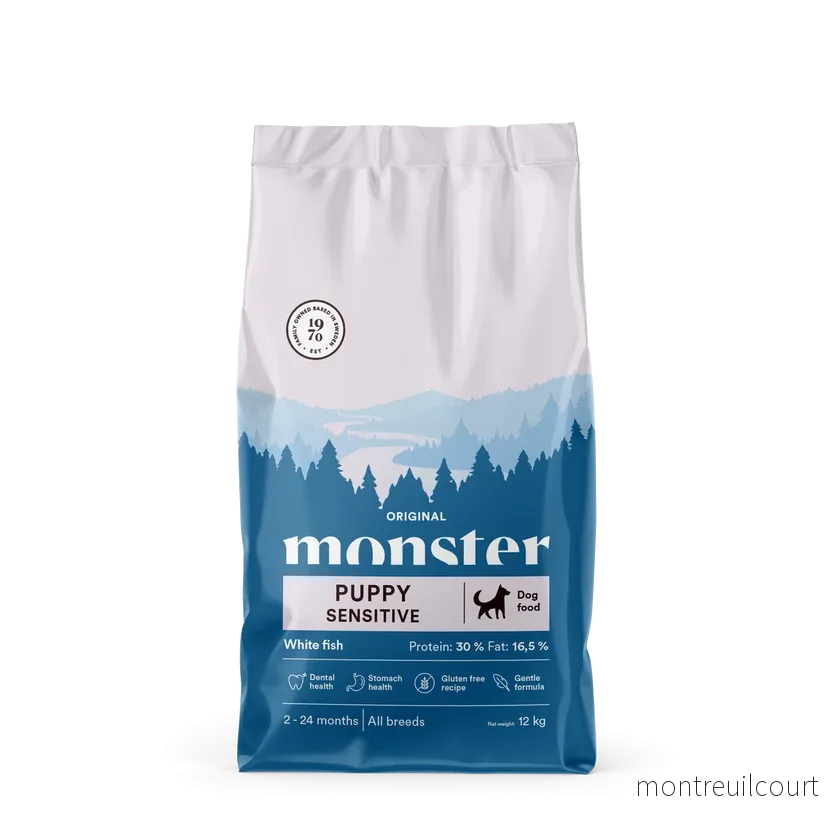 Monster Dog Original Puppy Sensitive White Fish - Bild 2
