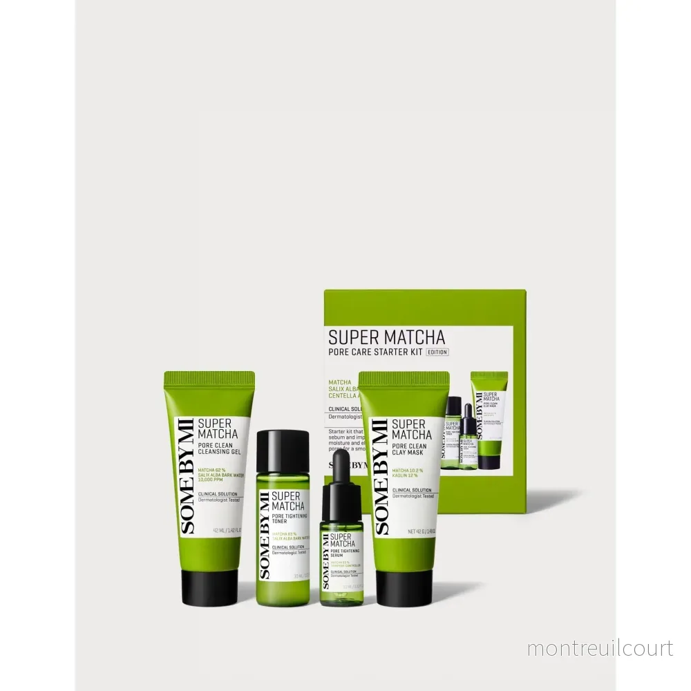 SOME BY MI Super Matcha Pore Care Starter Kit 4 delar SOME BY MI Super Matcha Pore Care Starter Kit 4 delar