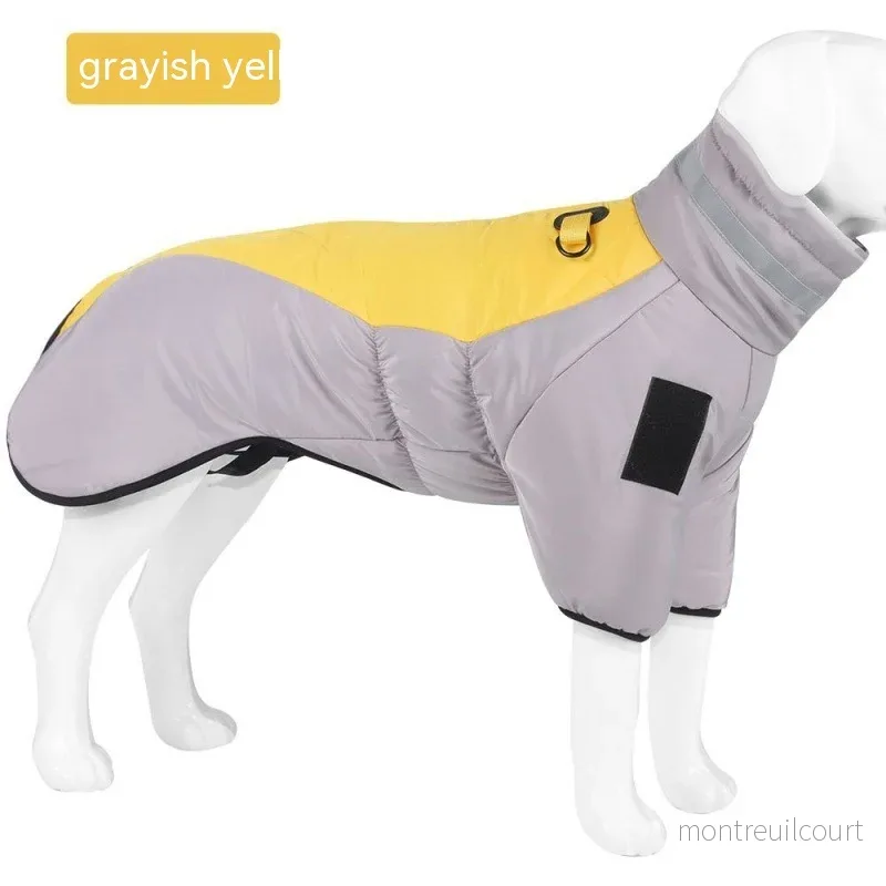 Hundjacka av bomull med sele - Bild 2