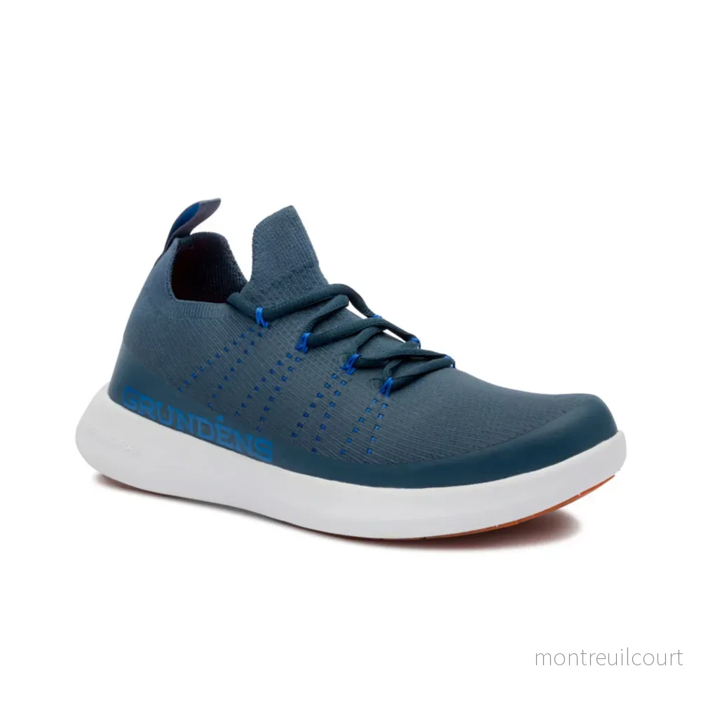 Grundéns Sea Knit Boat Shoe Navy