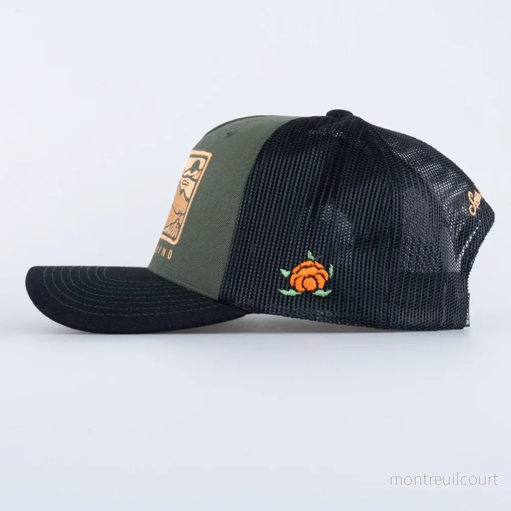 SQRTN Nordanvind Trucker Keps - Hooked Olive - Bild 3