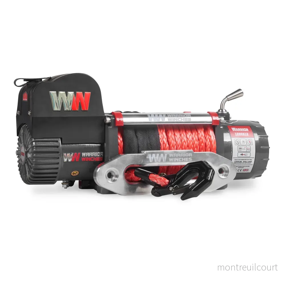 Warrior Winches Samurai 12000 Elektrisk vinsch 12V Syntetlina - Bild 3