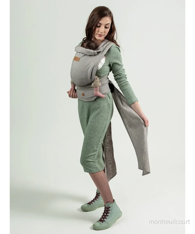Isara Quick Half Buckle Carrier - Misty Linen - Bild 3