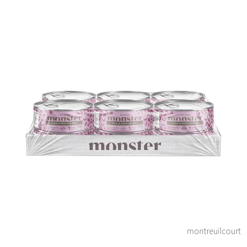 Monster Cat Adult Vådfoder Single Protein Beef 100g - Bild 2
