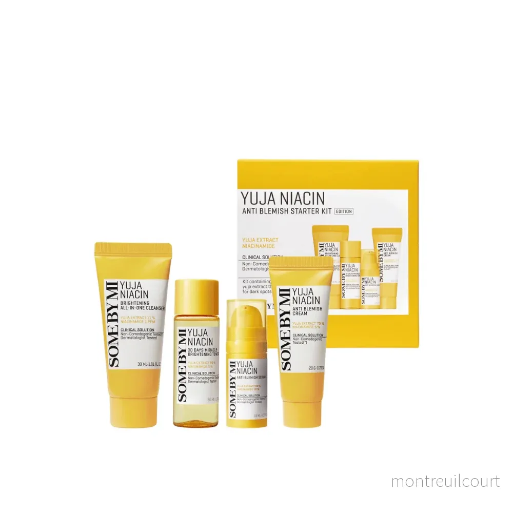 SOME BY MI Yuja Niacin Anti Blemish Starter Kit 4 delar SOME BY MI Yuja Niacin Anti Blemish Starter Kit 4 delar