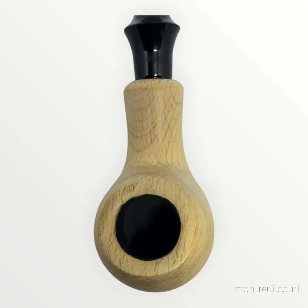 Pipa Naturell – Obehandlad Träpipa i Modell Bent Prince (152mm) - Bild 3