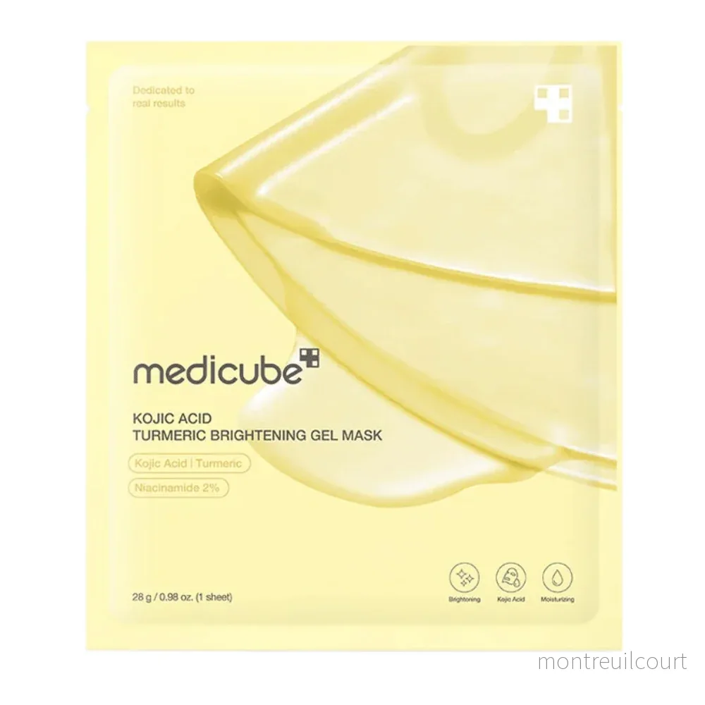 Medicube Kojic Acid Turmeric Brightening Gel Mask 4-pack Medicube Kojic Acid Turmeric Brightening Gel Mask 4-pack
