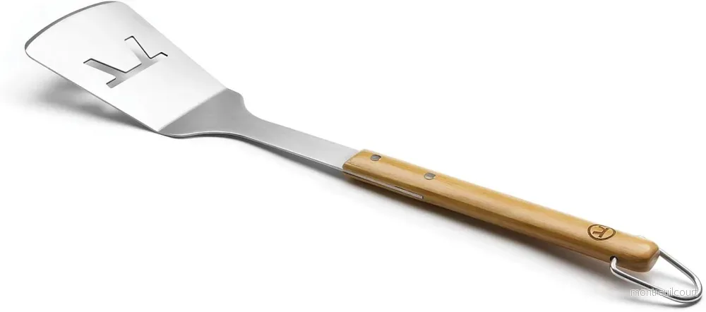 Smal stekspade med handtag i bambuträ - Bild 2