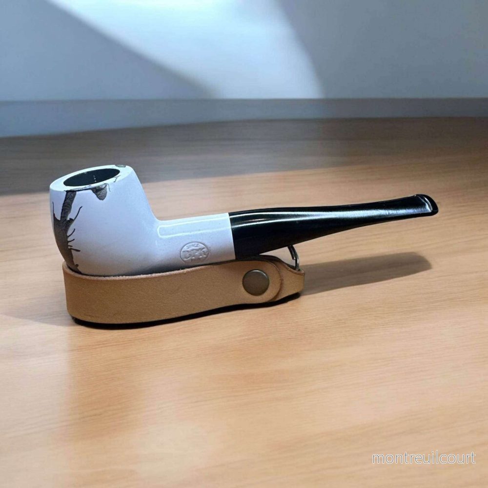 MOSS White 6237 – Rak 9 mm Filterpipa i Behandlad Pearwood