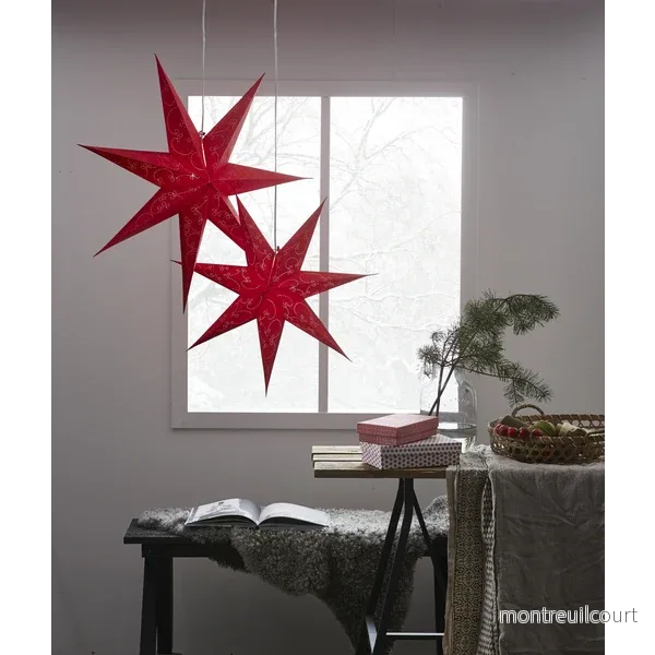 Adventsstjärna Röd 63 cm - Bild 3