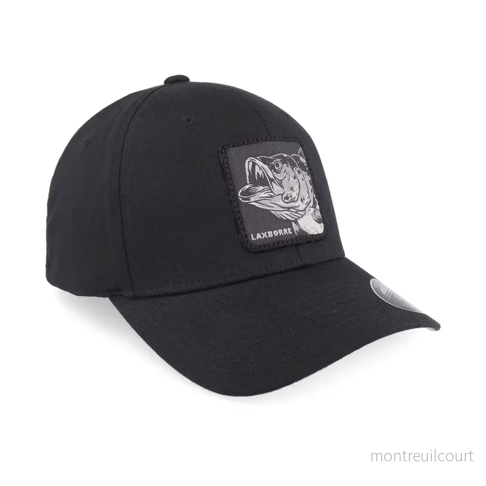 Skillfish Laxborre Mono Black Flexfit Keps - Bild 2
